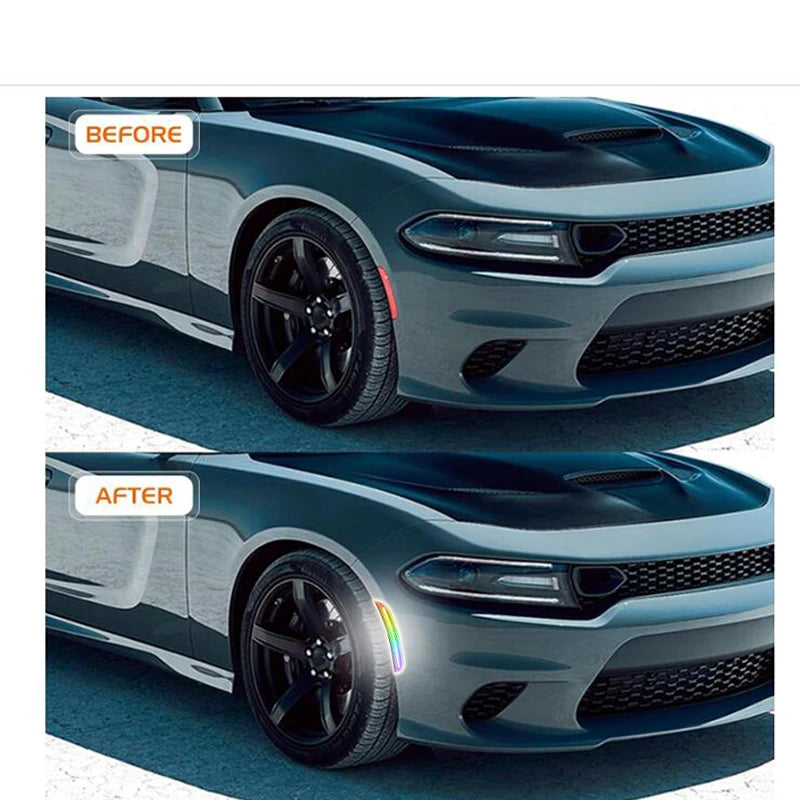 For Dodge Charger Chrysler 300 2015-2023 RGB Front Rear Fender