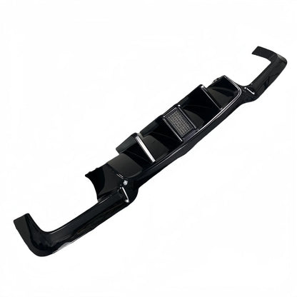For BMW 5 Series F10 M5 Gloss Black No Rear Bumper Diffuser