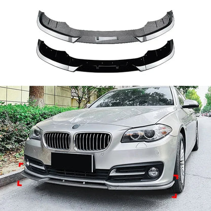 For BMW 5 Series F10 F11 Front Bumper Splitter Spoiler Lip Lower
