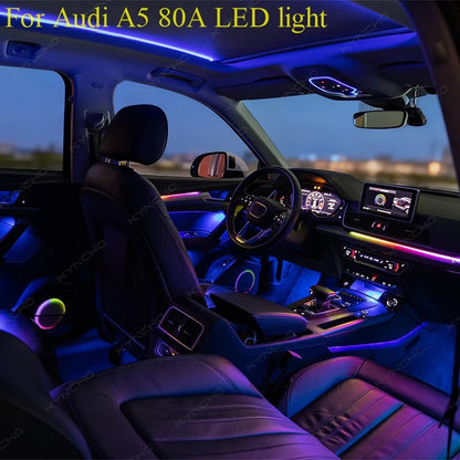 For Audi Q5 Ambient Lighting Models Colors Suitable From 2018