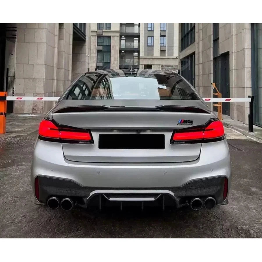 For BMW 5 Series M5 F90 G30 G38 540I 530 Carbon Fiber Back Lip