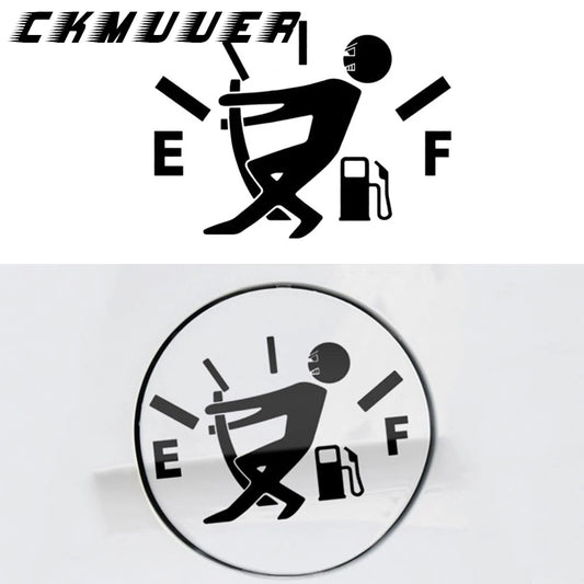 For Ford Focus 2 Funny Fuel Gage Empty Decal Tank Cap Stickers
