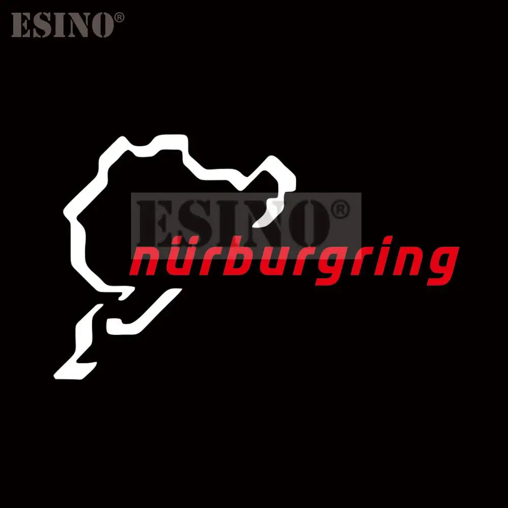 Creative Funny Fashion Decal Nurburgring Motor Sport Racing Road