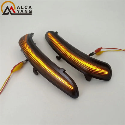 For Peugeot 208 2008 2012 2013 2PCS Dynamic Turn Signal Side