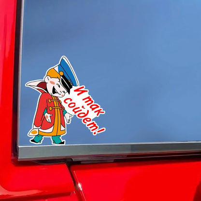 For Bumper Window Laptop Waterproof Sticker Decal