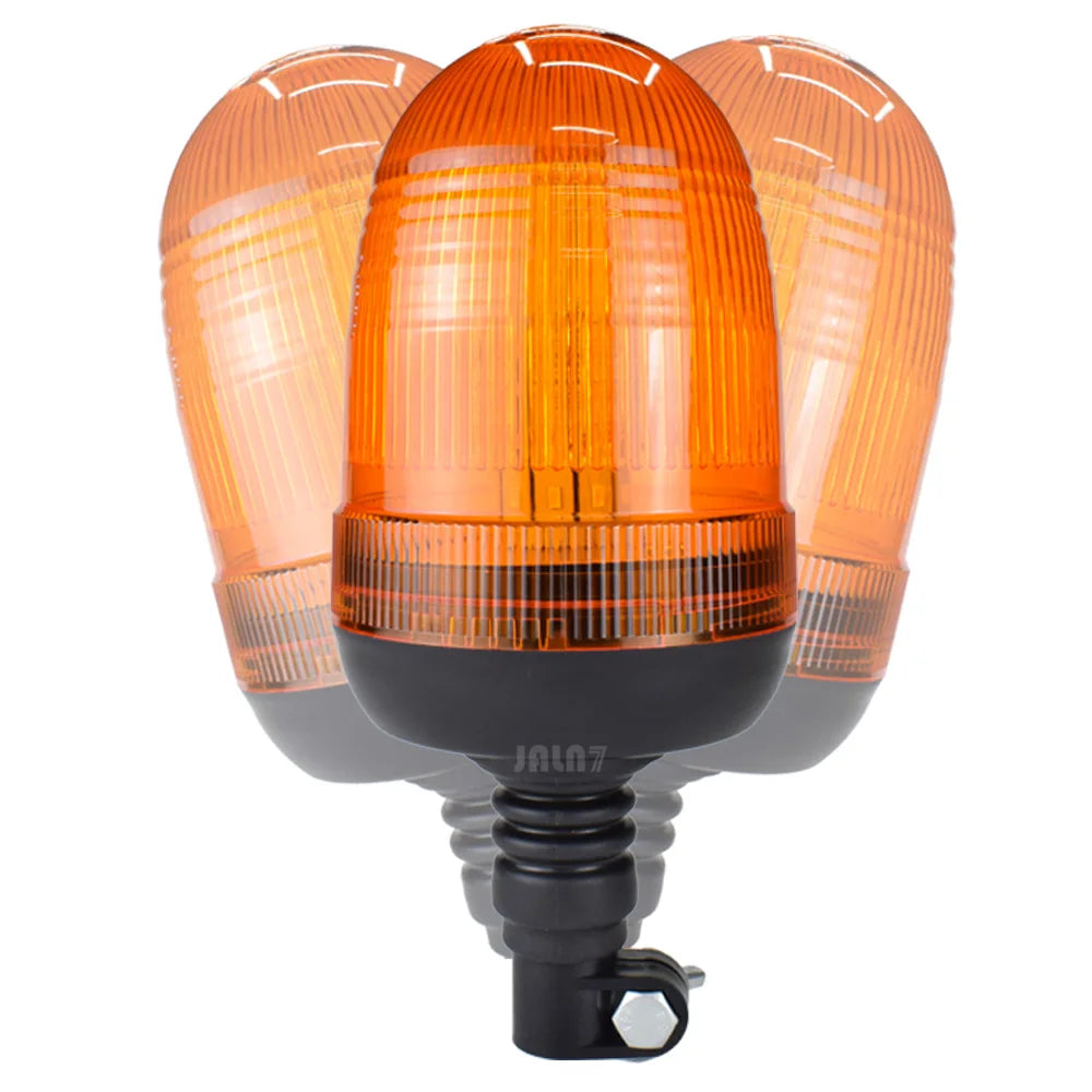 For Golf Cart Amber Beacon Hazard Warning Safety Strobe Truck