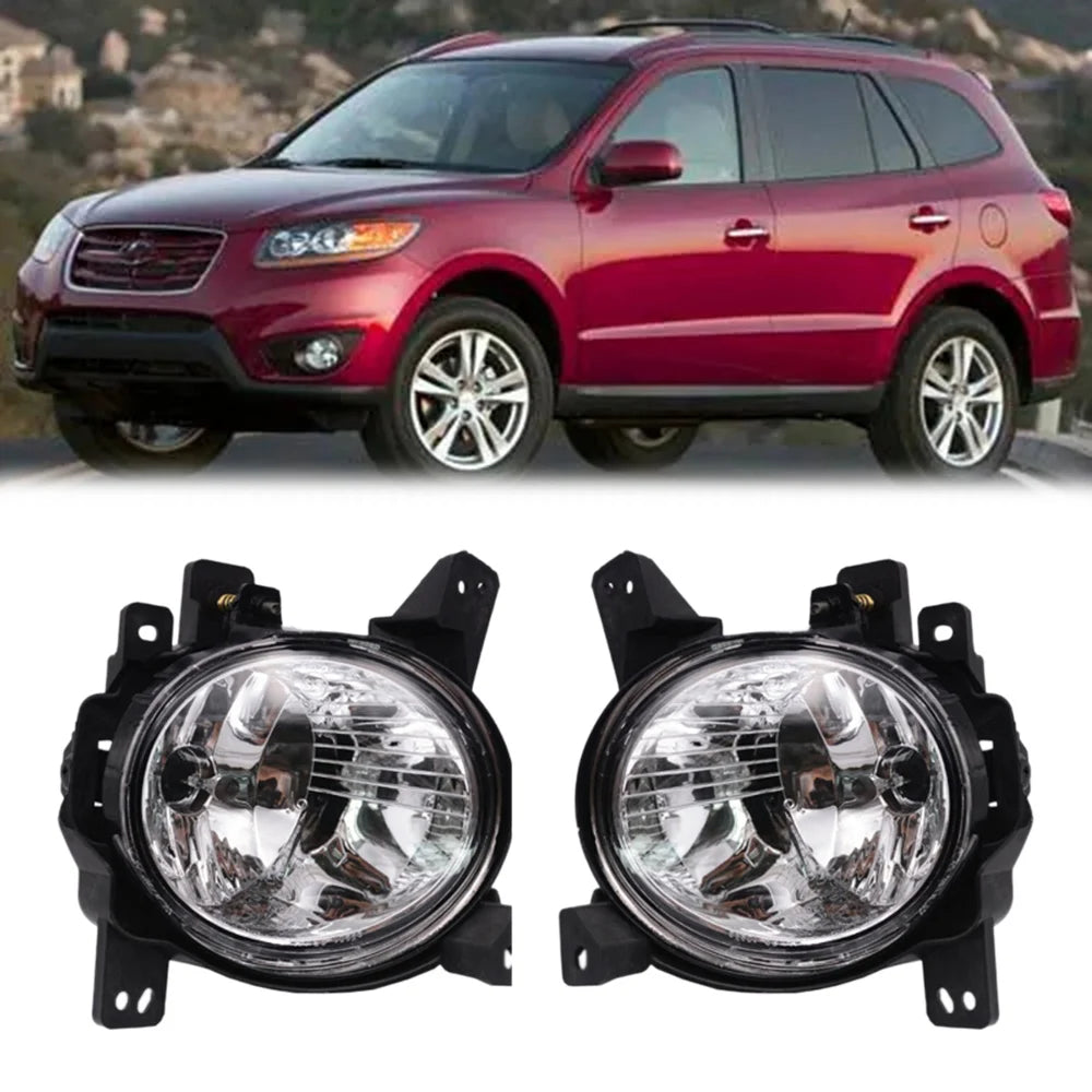 For Hyundai Santa Fe 2011 2012-A87D reliable-1pair Front Bumper