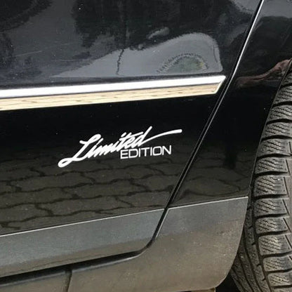 Limited Edition Vinyl Window Sticker car-styling Decal