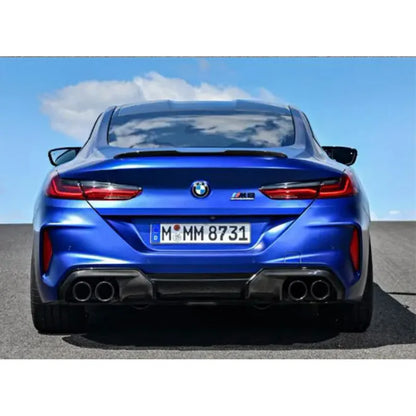 For BMW F91 F92 F93 M8 Door 2020-2023 Real Carbon Fiber Bumper