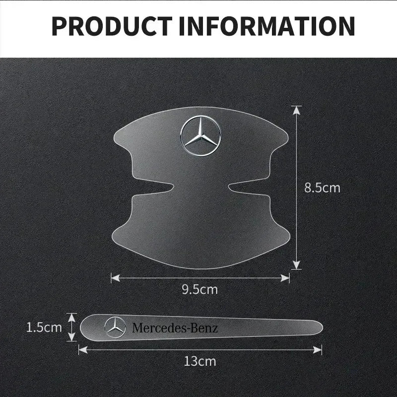 For Mercedes Benz Amg W204 W205 Clear Pvc Transparent Door