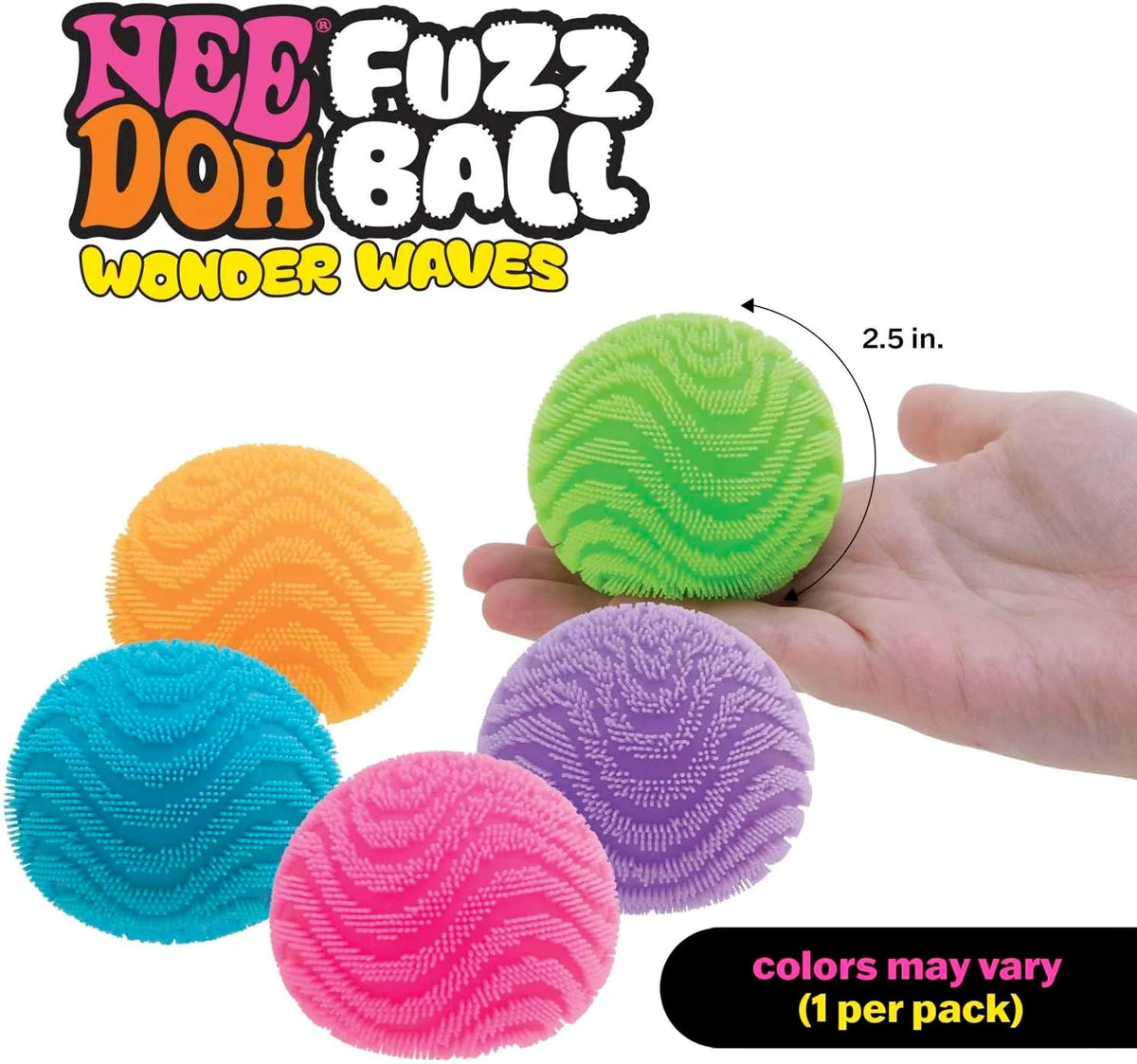 For People Under Pressure Fun Soft Needoh Fuzz Ball Blind Box