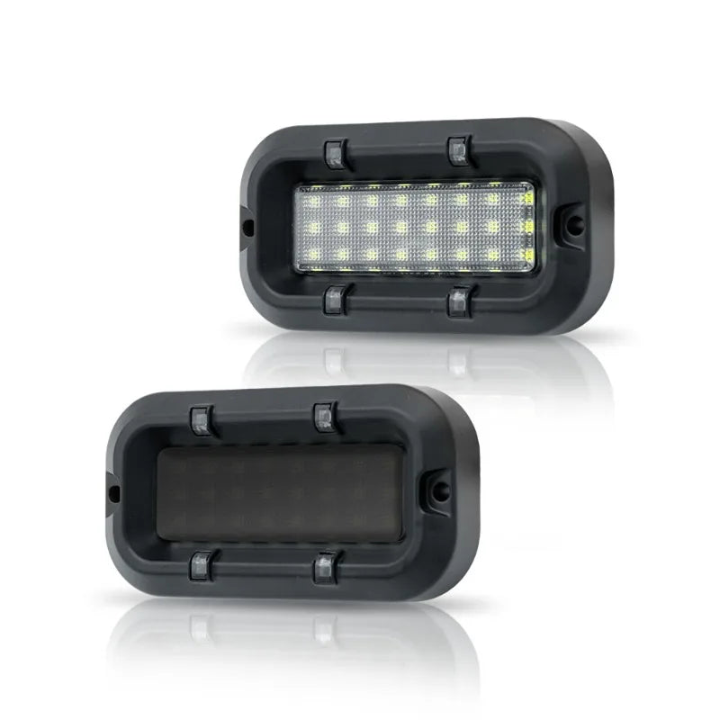 2pcscar Underbody off-road Truck Grille Side Tail Warning Strobe