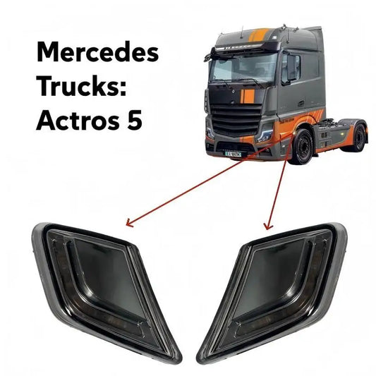 For Actros MP5 9608201521 9608201421 LED Turn Signal Side Actros