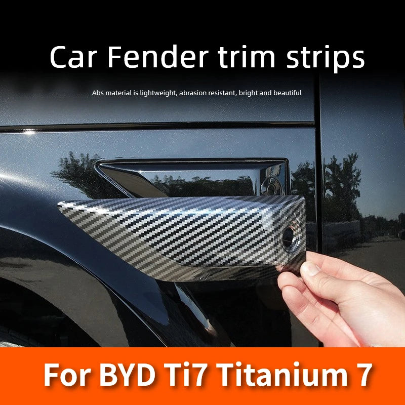 For BYD TI7 Fangchengbao TI7 Fender Sticker anti-scratch Strip
