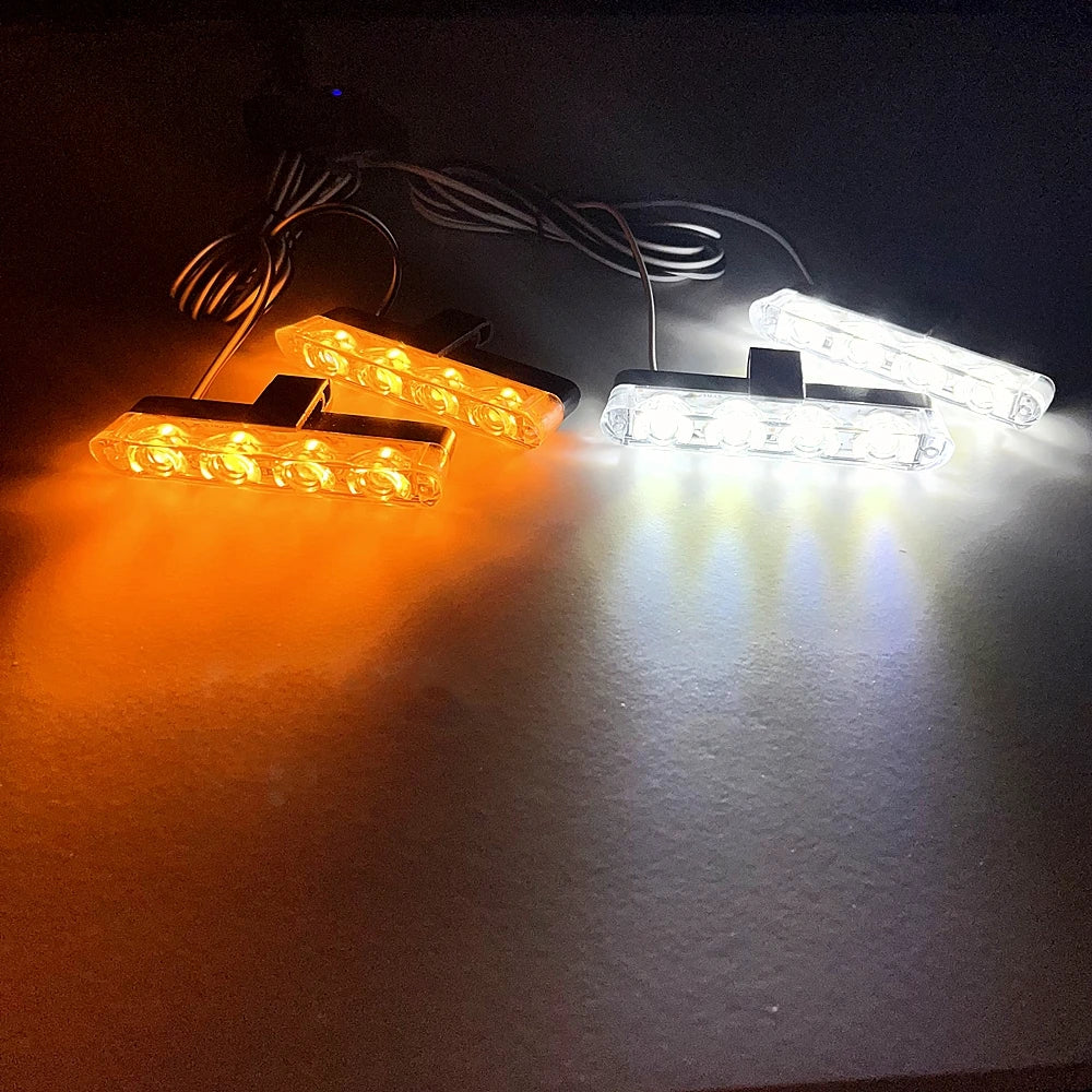 Strobe Grille Emergency Flash Stroboscopes Flasher Cars Truck Van