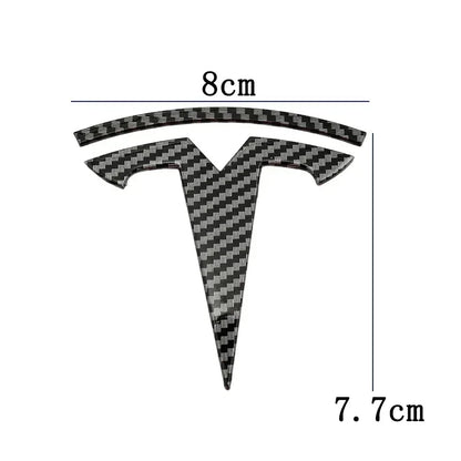 For Tesla Model 3 Mode Y ABS Front Hood Logo Cover Emblem