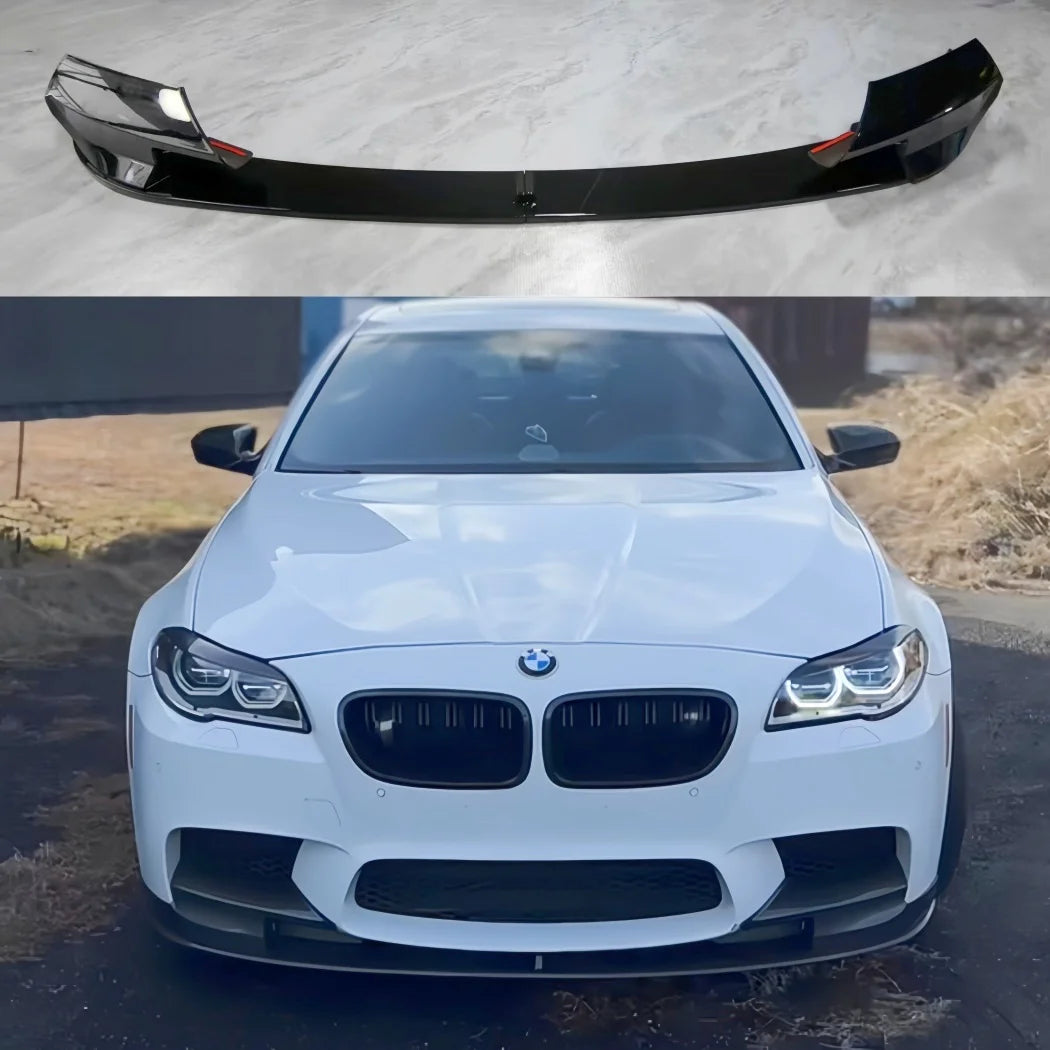 For BMW 5 Series F10 F11 Front Bumper Spoiler Canard Lip Side