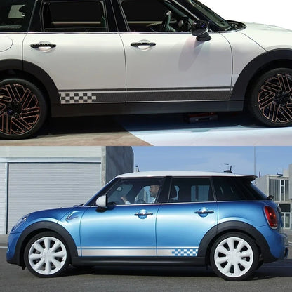 For MINI Cooper S One Jcw Side Stickers Stripes Racing Body