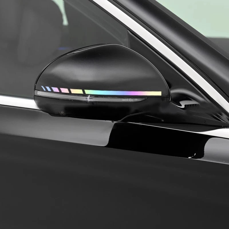 Horizontal Stripe Sticker Removable Waterproof Window Body Pvc