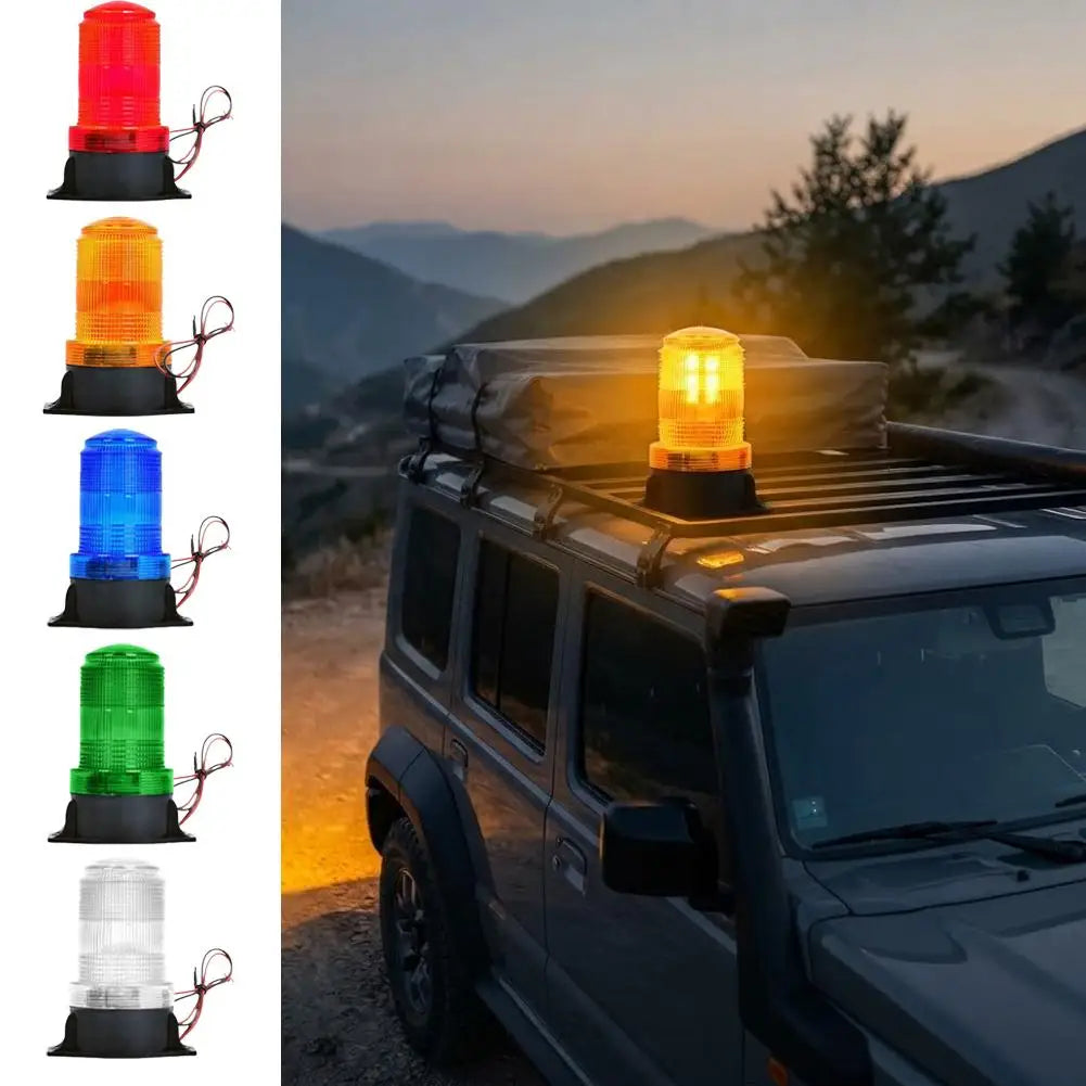 For Forklift Strobe Warning Flash Safety Beacon Truck School Bus