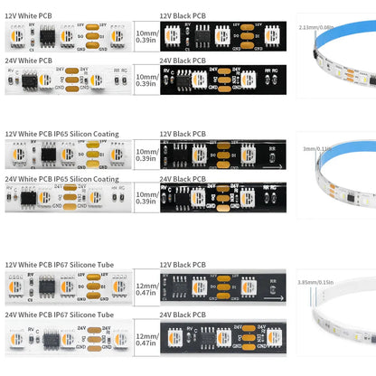 WS2814 In Strip Similar SK6812 Rgbw Pixels Addressable WS2811