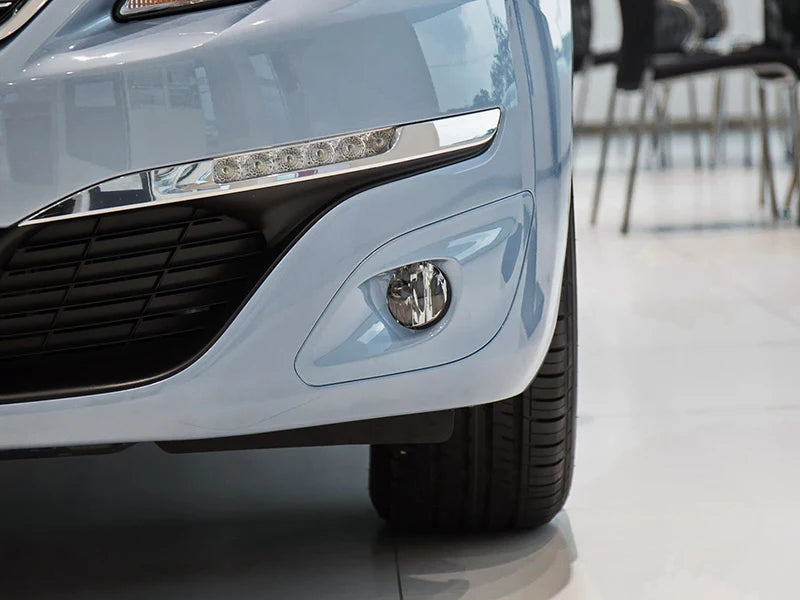 For Peugeot 308S 308 2015-2016 Front Bumper Fog Cover Chrome