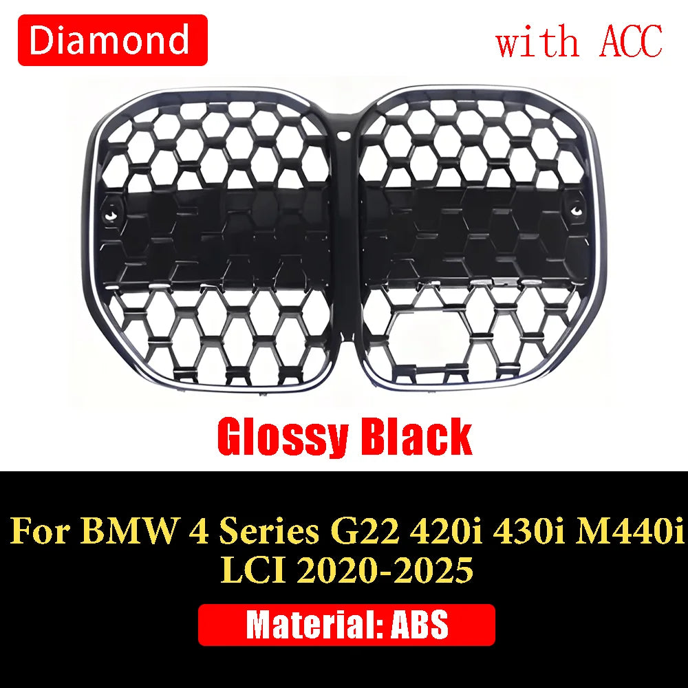 For BMW 4 Series G22 420I Illuminated Diamond Grille 430I M440I