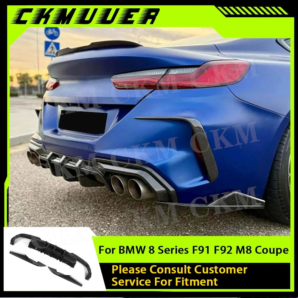 For 8 Series F91 F92 F93 Ckmuuer M8 Coupe 2020 Dry Carbon Fiber