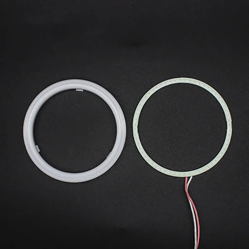 Super Bright Halo Rings Cob Angel Eyes Headlight 60MM