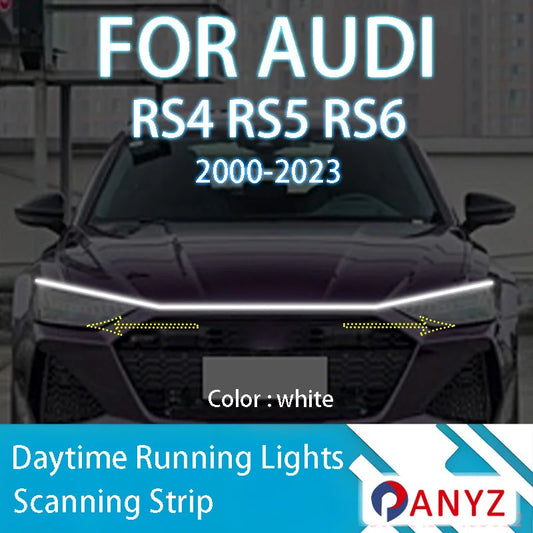 For Audi RS4 RS5 RS6 2000-2023 Upgrade Daytime Running Scan