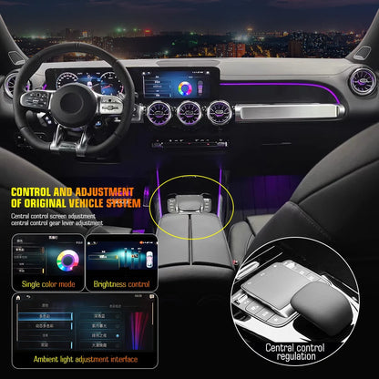 For Mercedes-Benz A Cla W176 Cla 12 Colours Ambient W117 Gla