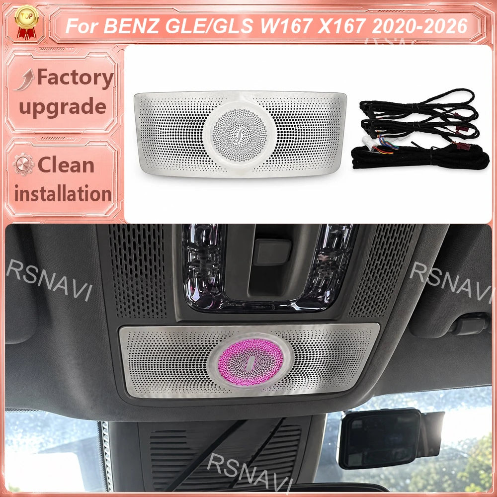 Sunglasses Holder Ambient Lighting Compatible Mercedes-Benz Gle