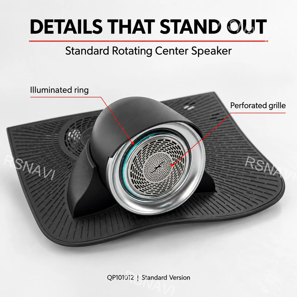 For Mercedes-Benz C-Class W206 2022-2025 Rotating Center Speaker