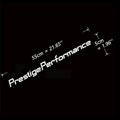 1PC Prestige Performance Graphic Front Windshield Decal Vinyl