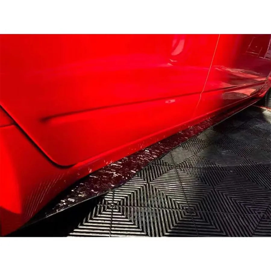 For BMW 3 Series F30 F35 Carbon Fiber Side Skirts Bumper