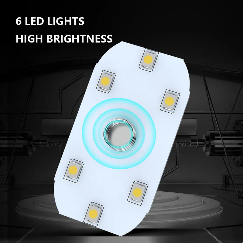 4PCS Touch MINI Interior Lighting USB Rechargeable Roof Ceiling
