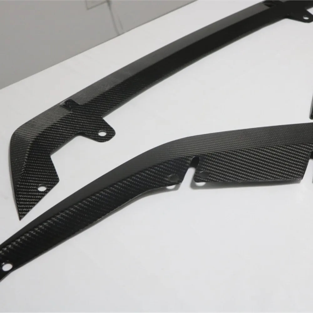 For BMW 5 Series F90 M5 Dry Carbon Fiber Front Bumper Lip Chin