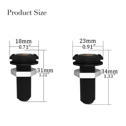 10PCS Pack 18MM Eagle Eye Drl Daytime Running 12V