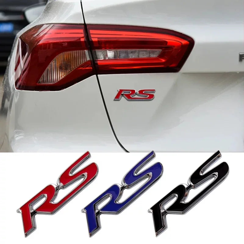 Metal Grille Rs Modified Emblem Personalized Body Sticker