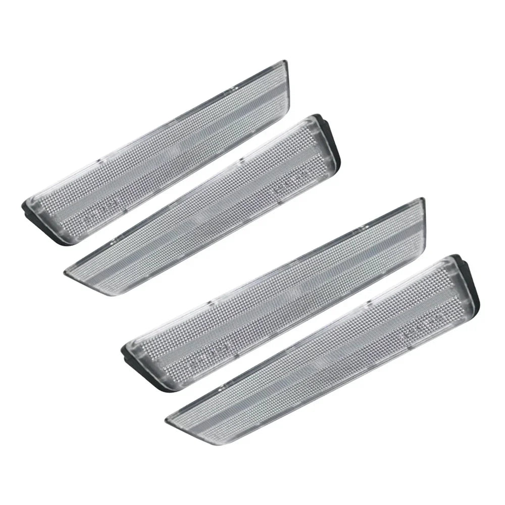 For Dodge Challenger 2008-2014 Clear LED Side Marker Housings