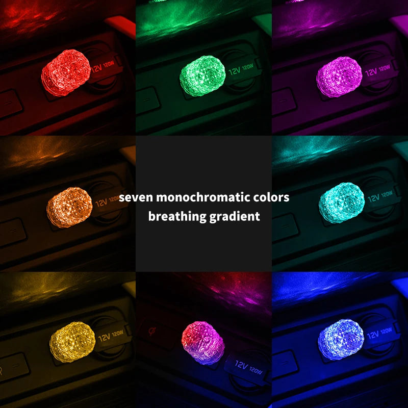 Ambient USB Night Colorful Touch Interior Lighting