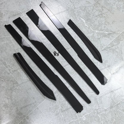 For BMW F10 520I 520D 530I Gloss Black Mp Side Skirts Extension
