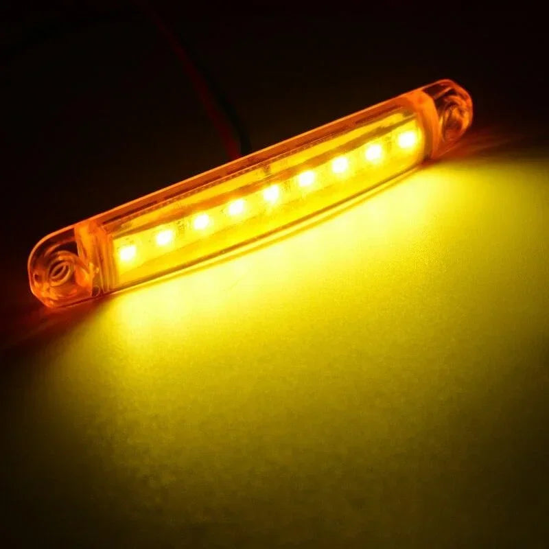 10PCS 12v-24v Clearence Front Rear Side Marker Indicators Truck
