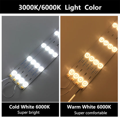 For Ceiling Light 22CM 31CM 41CM Bar Module 220V 52CM Brightness