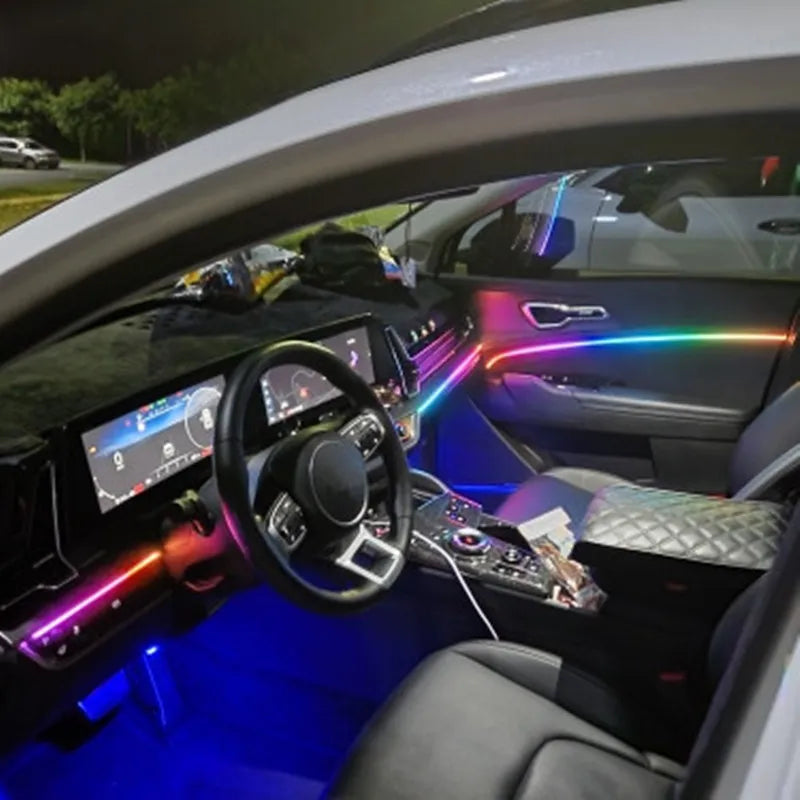 Symphony Ambient RGB Color Interior Acrylic Guide Atmosphere In