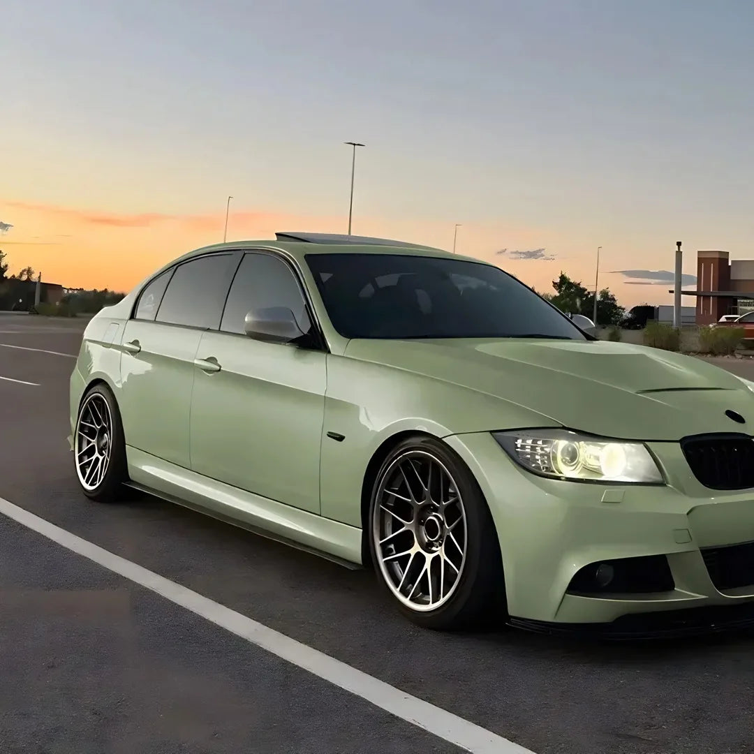 For BMW 3 Series E90 M3 Side Skirt ABS Wide Body Kit 4-door 330I