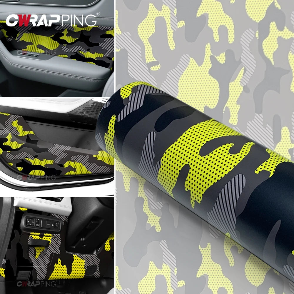 Foiling Camouflage Film Motorcycle Adhesive Vinyl Paper Cover