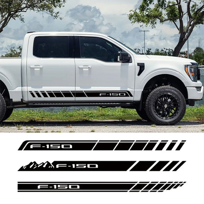 For Ford F150 Raptor Xtl Lariat Pickup Door Side Stripe Stickers