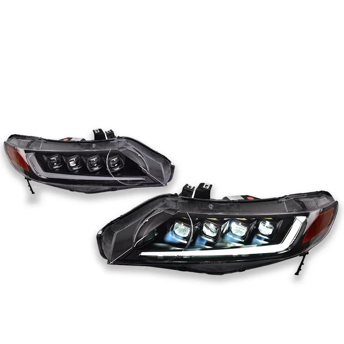 For Honda Civic 8TH Gen Headlight 2006-2011 Upgrade Modified Drl