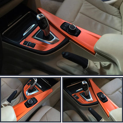 Metallic Chrome Matt Orange Vinyl Film Matte Sticker Air